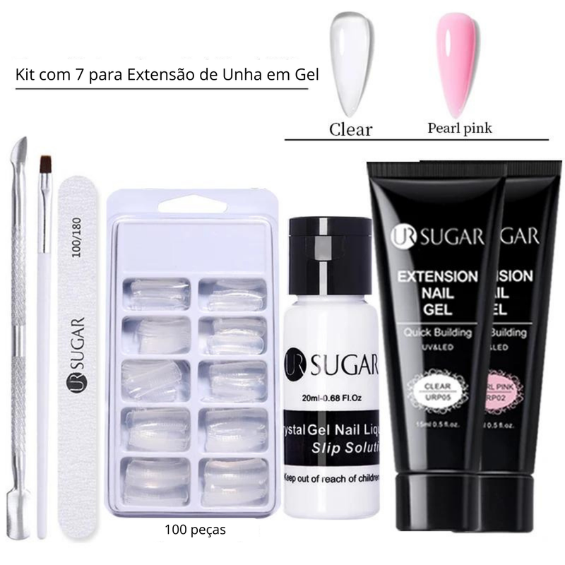 Kit para Unha em Gel UR Sugar